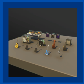 ミュージシャン小道具ギャラリー